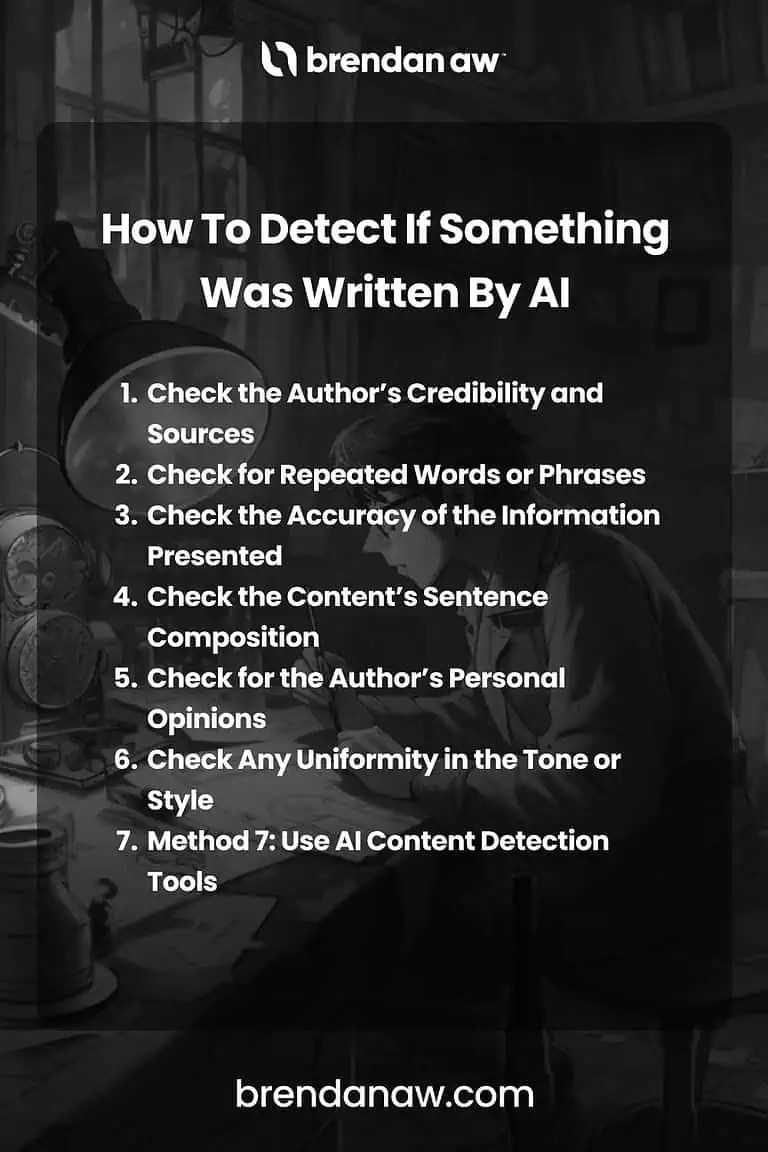 How to Detect AI Writing 7 Ways To Spot AI Content