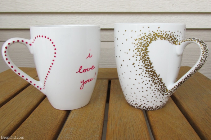 Diy Craft Project Sharpie Mug Tutorial Bren Did