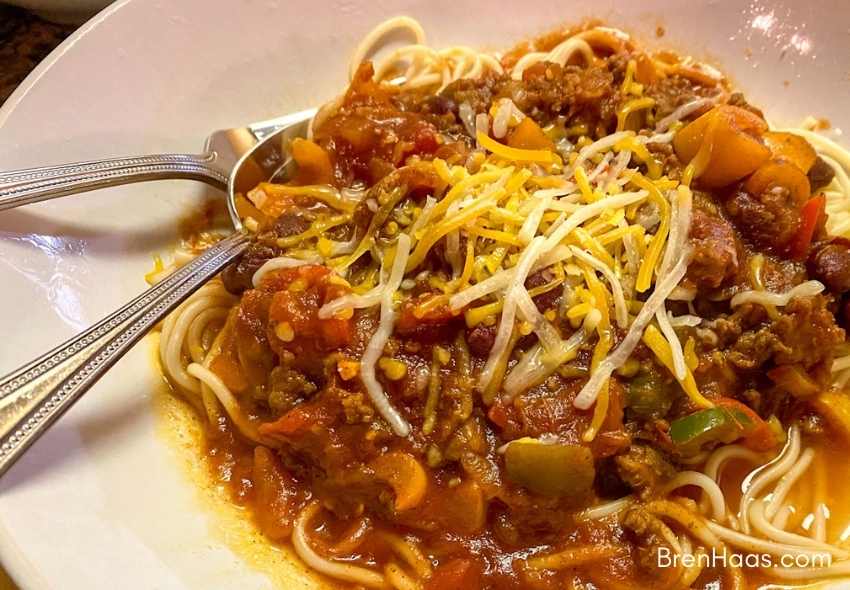 Turkey Sausage Chili Creative Living with Bren Haas