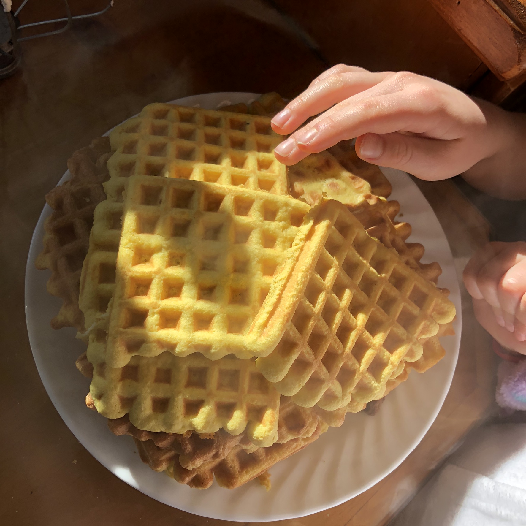 Coconut Flour Keto Waffles! (Paleo/Dairy Free Variations) Brenna May