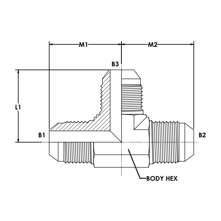 2603FG Tube Fittings and Adapters by Brennan Industries