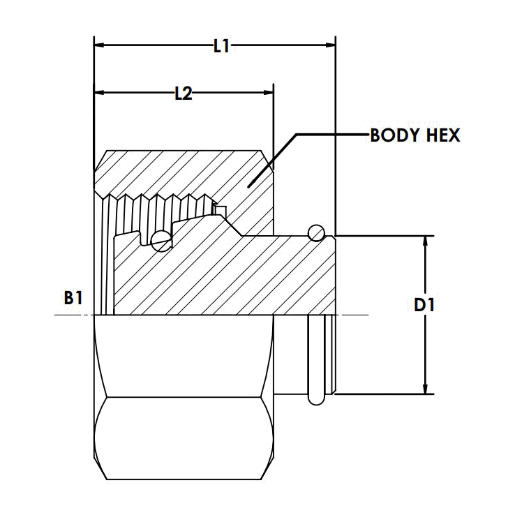 Brennan Industries D0304C DIN Fittings