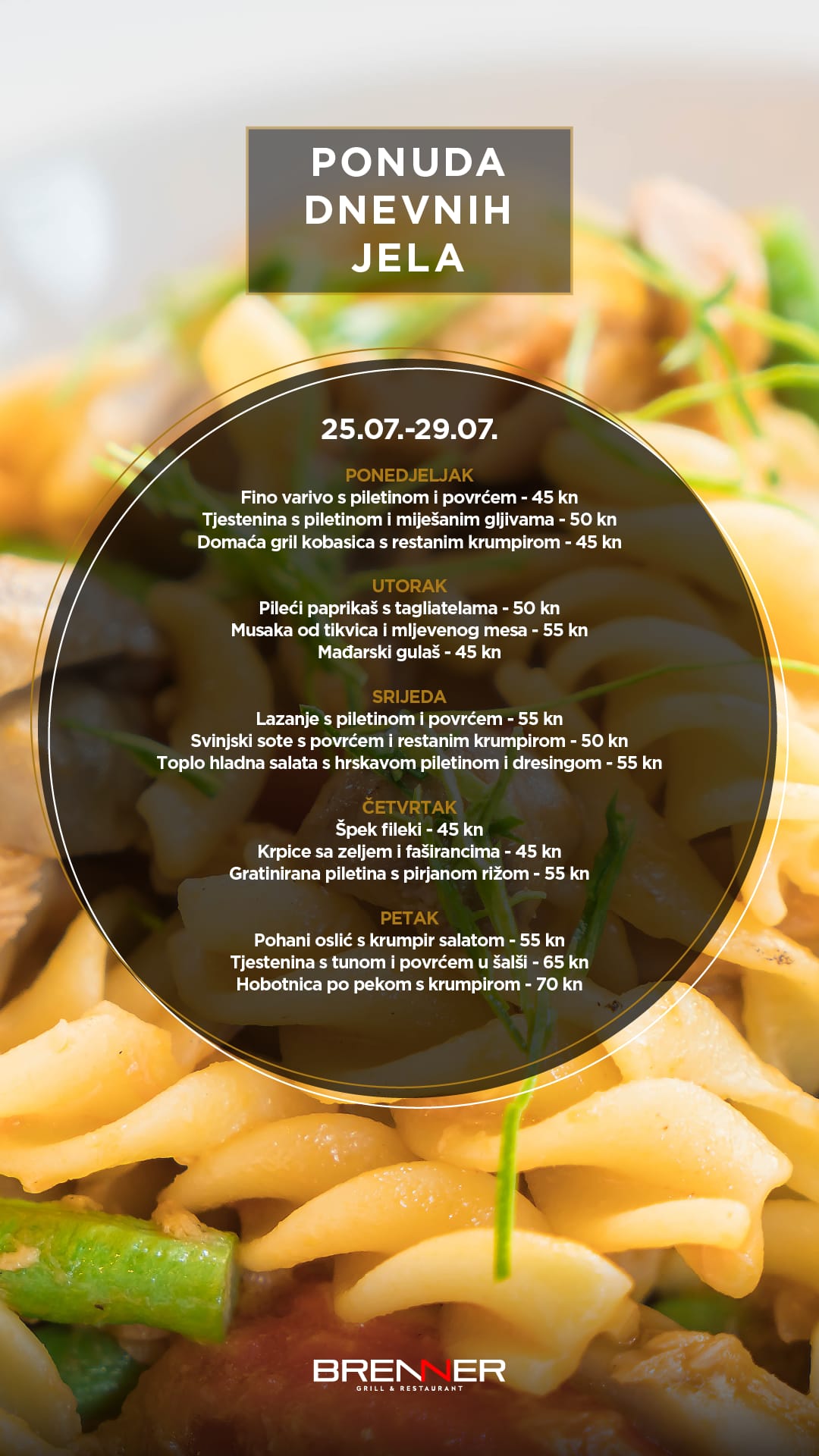 Arhiva Jelovnik Brenner Grill