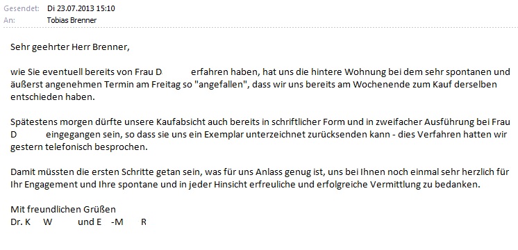 Wie Bereits Telefonisch Besprochen Anbei Sende Ich Ihnen Die