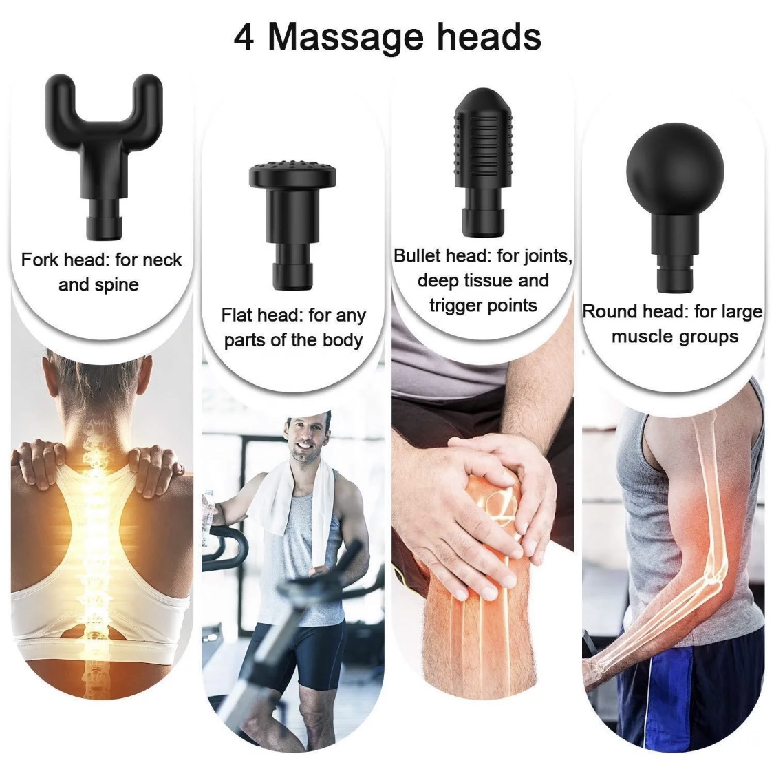 Deep Tissue Vibrating Massage Gun Breo UK Store