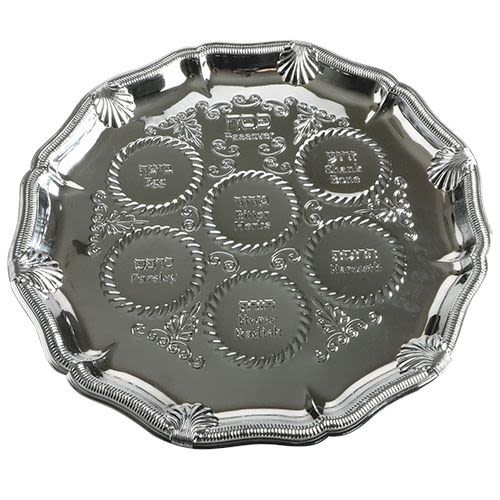 Decorative Passover Seder Plate Breslev