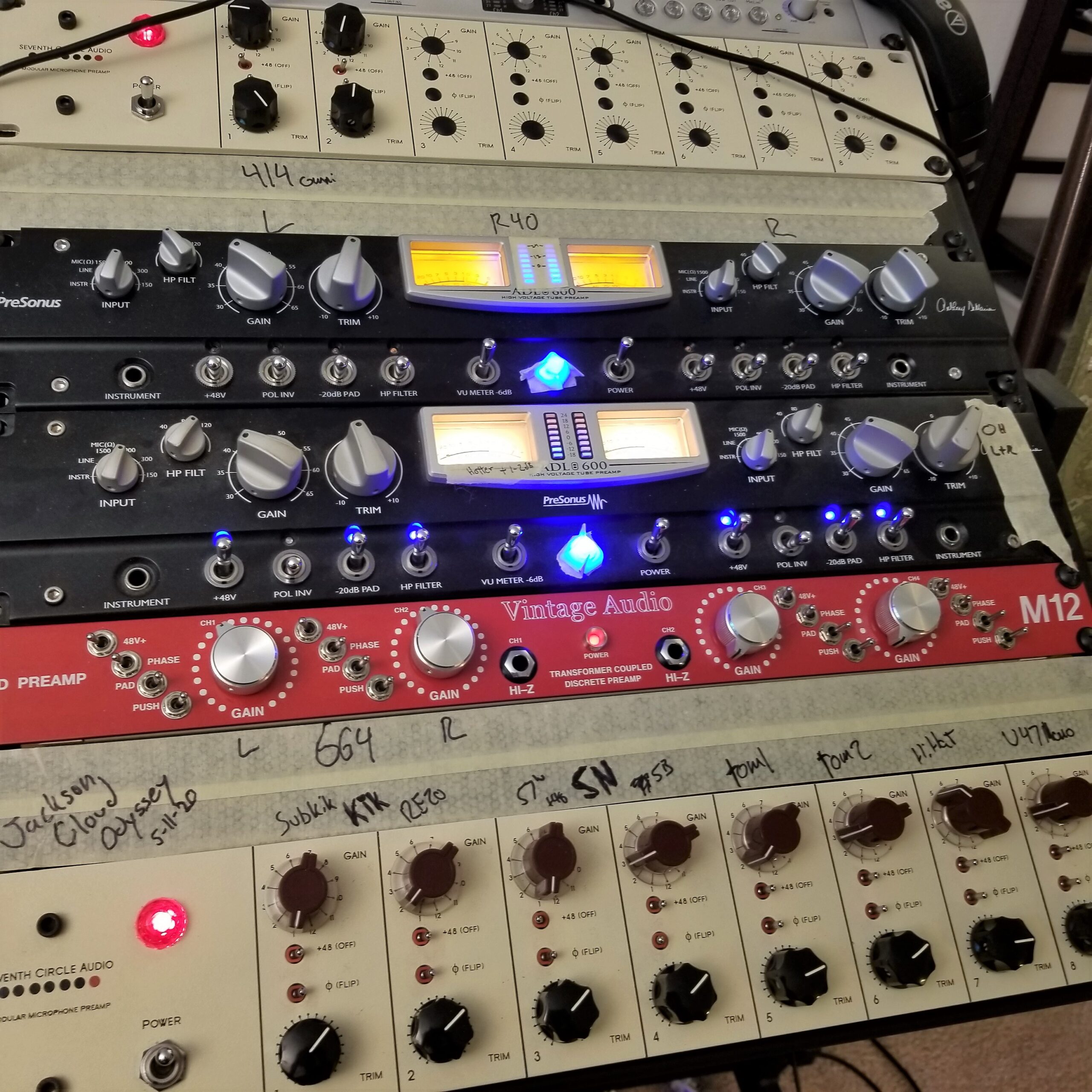 Tracking Drums with the Jackson Cloud Odyssey Bret Batterman