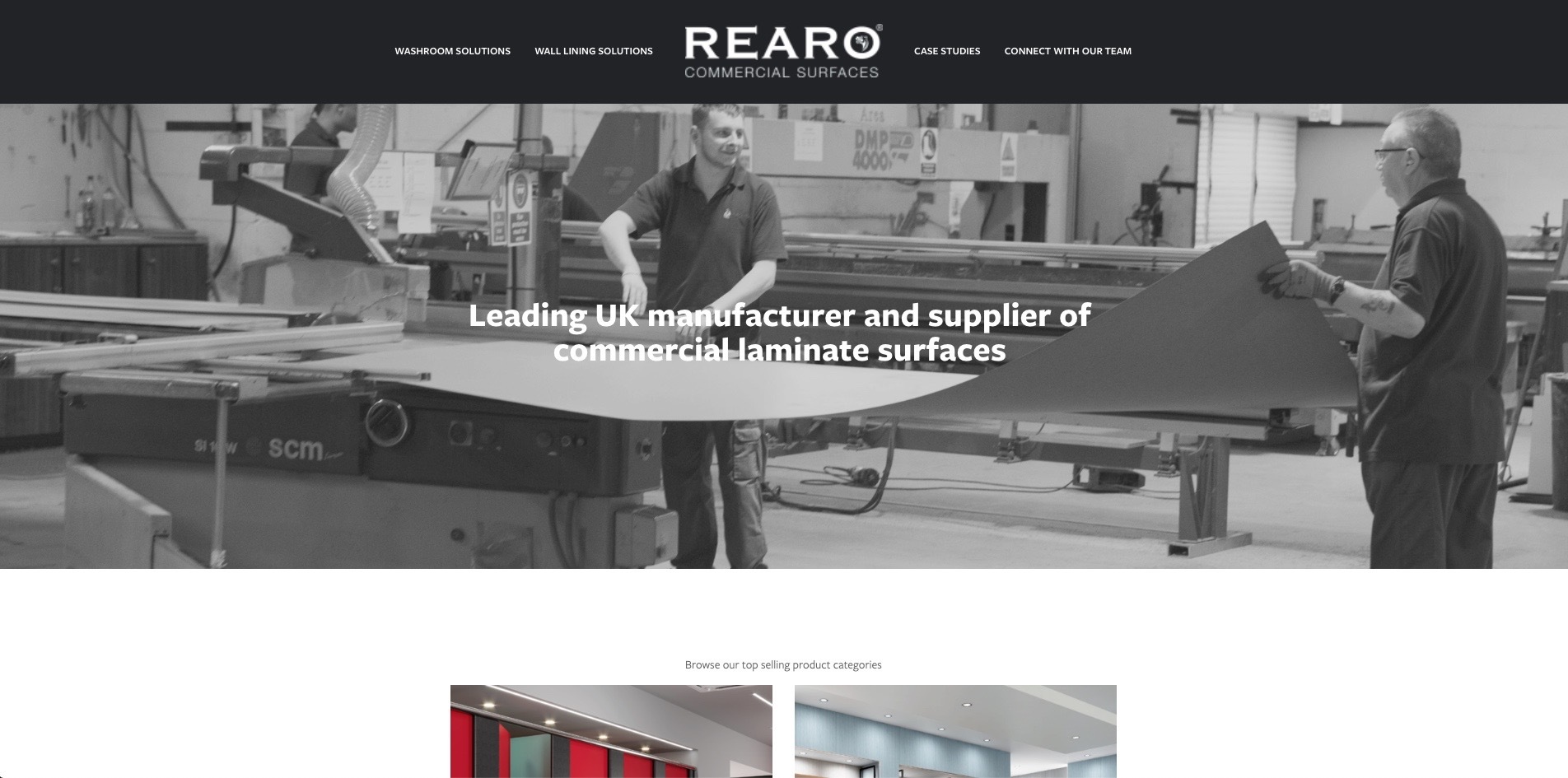 Rearo Commercial Bret Digital  Agency Glasgow Design & Development