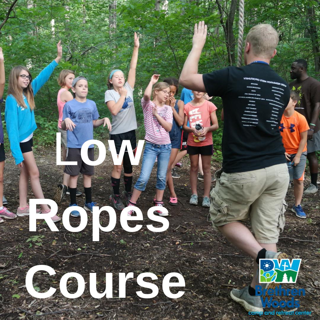 Low Ropes Course Brethren Woods Camp and Retreat Center