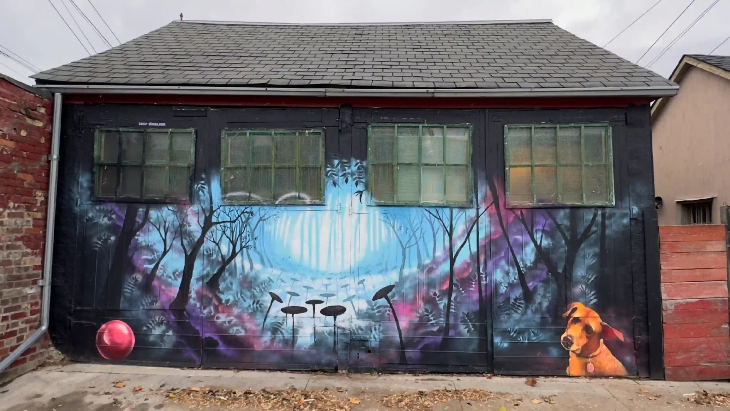 Shalak Attack Aerosol Murals Toronto Street Art Graffiti