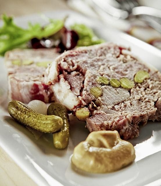 Country Style Terrine Organic Country style terrine with juniper