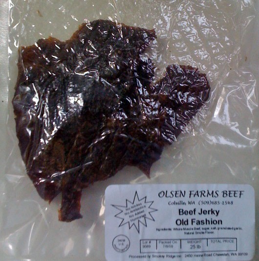 Olson Farms Beef Jerky Brett on Stuff