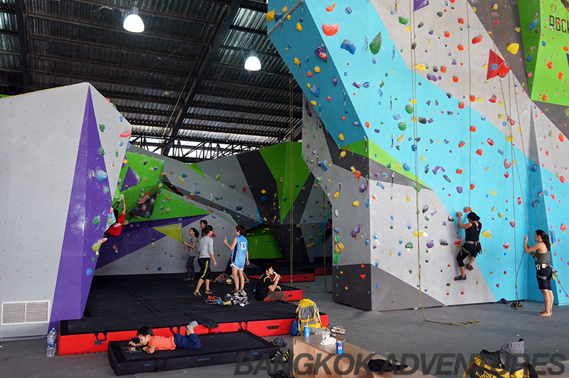 Rock Domain Climbing Gym In Bangkok Climb On! Brett Worth