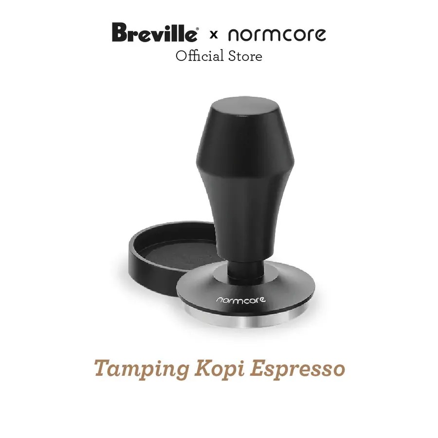 Normcore Spring Loaded Tamper V4 Tamping Coffee Kopi Espresso Breville