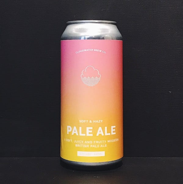 Soft & Hazy Pale Ale Cloudwater Manchester Vegan Brew Cavern