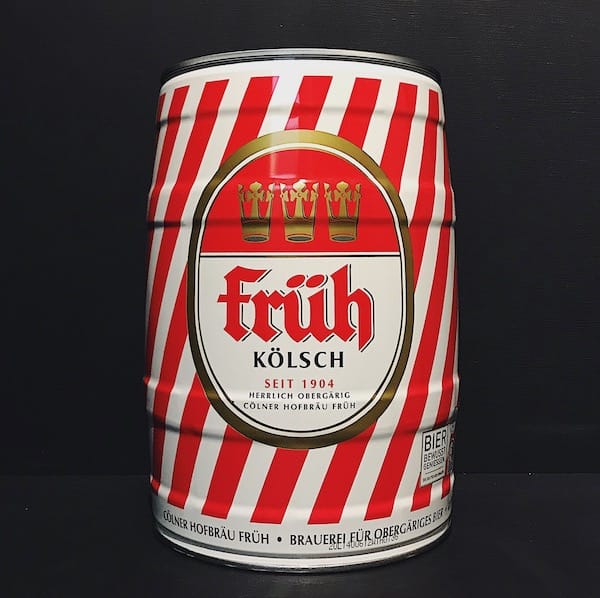 Kolsch Fruh Party Can Mini Keg Germany Vegan Brew Cavern