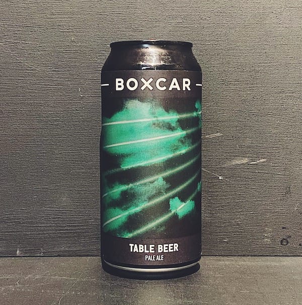 Boxcar Table Beer Pale Ale London Vegan UK Brew Cavern