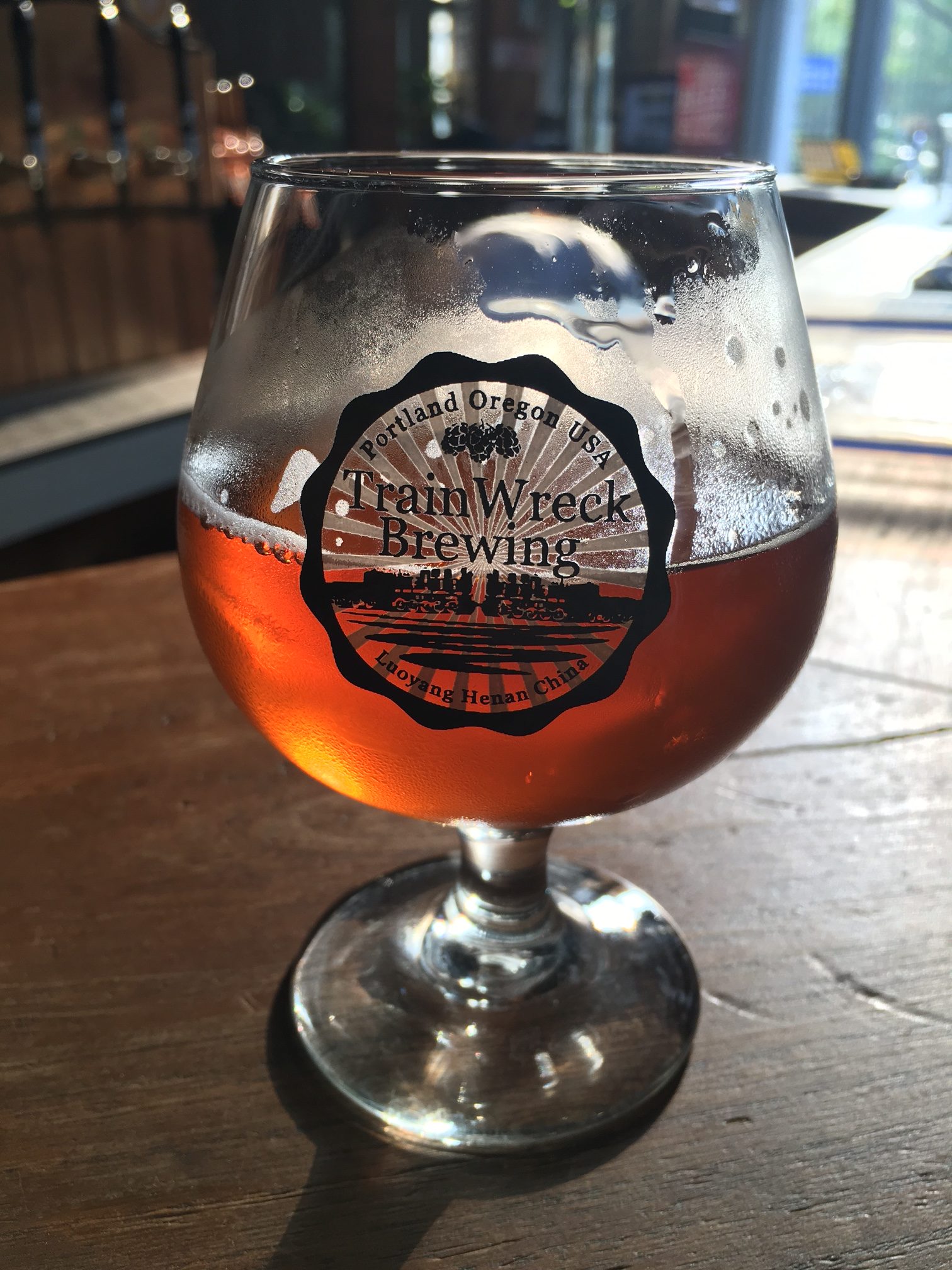 Iron Horse Tap House & TrainWreck Brewing Brewed in China