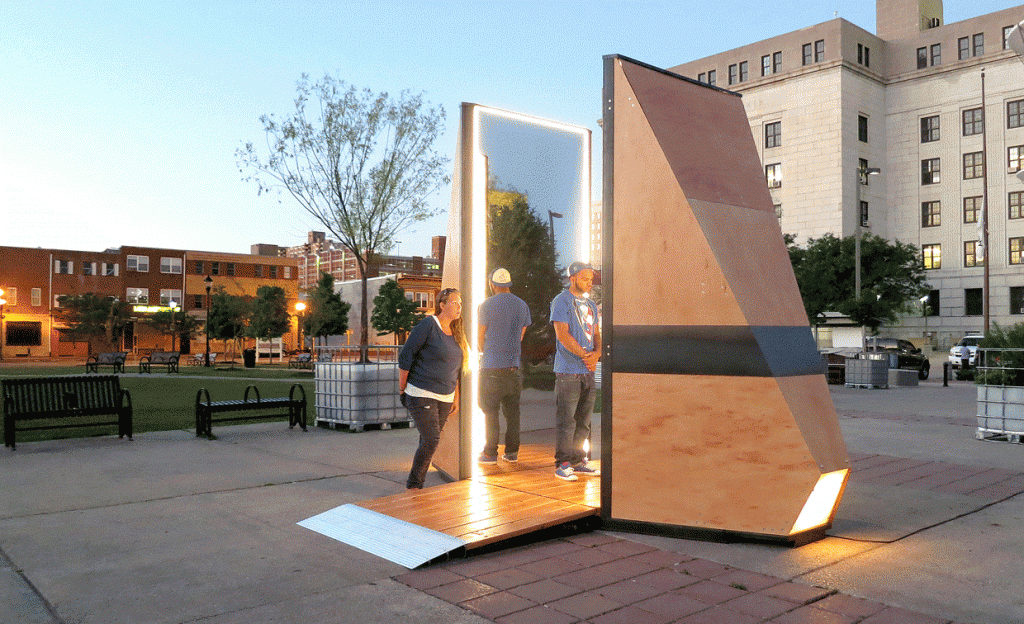 Ourself An Interactive Public Art Piece DoNArTNeWs