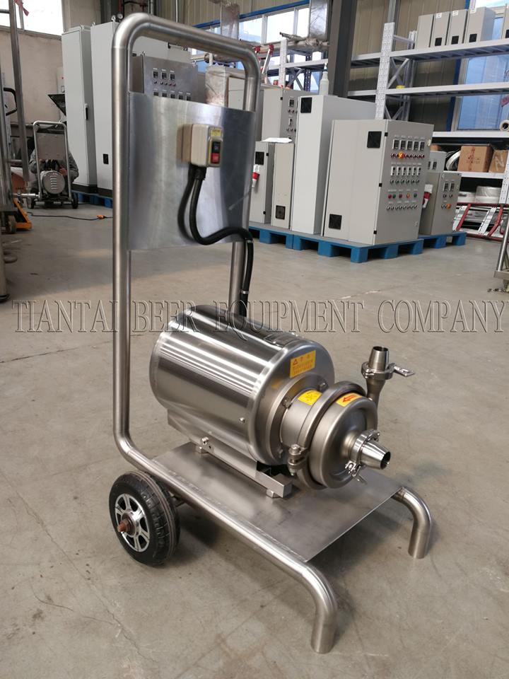 New type portable CIP pump / Gallery / Quality beer equipment for sale
