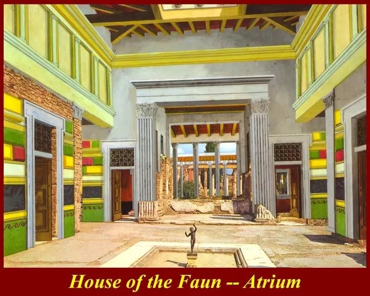 Lifestyles of the Roman Rich and Famous Houses and Villas at Pompeii