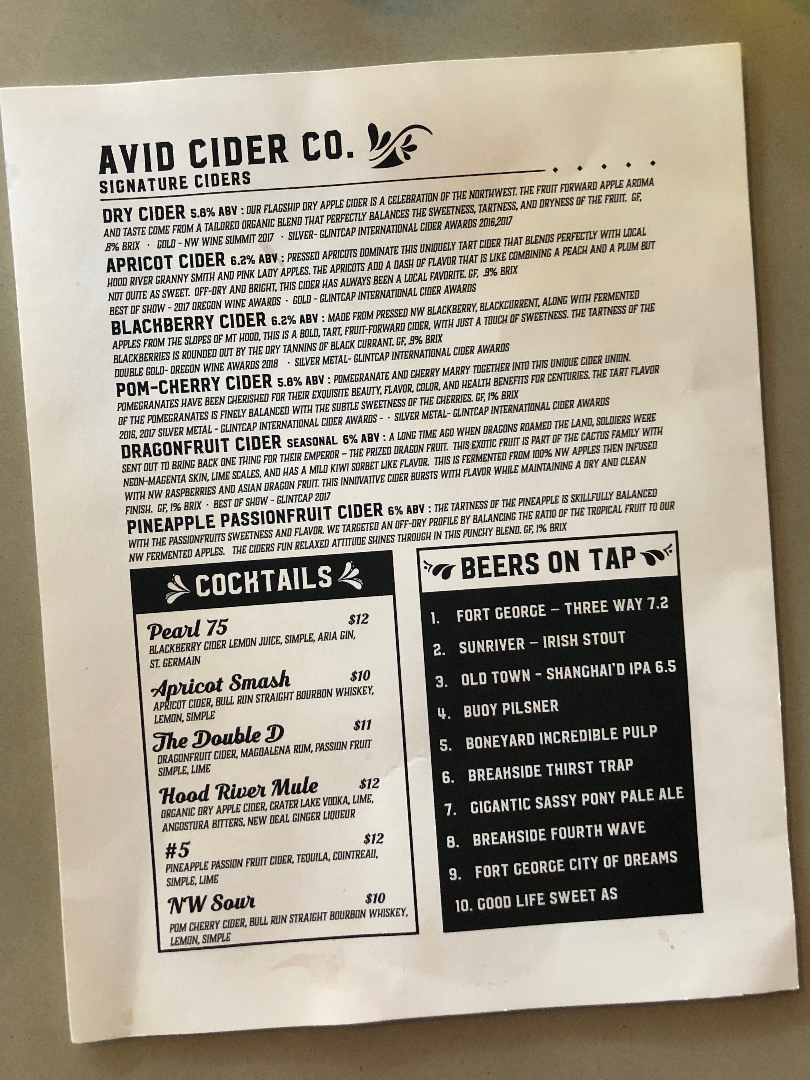 Avid Cider Co. Cider House Opens In Portland’s Pearl District