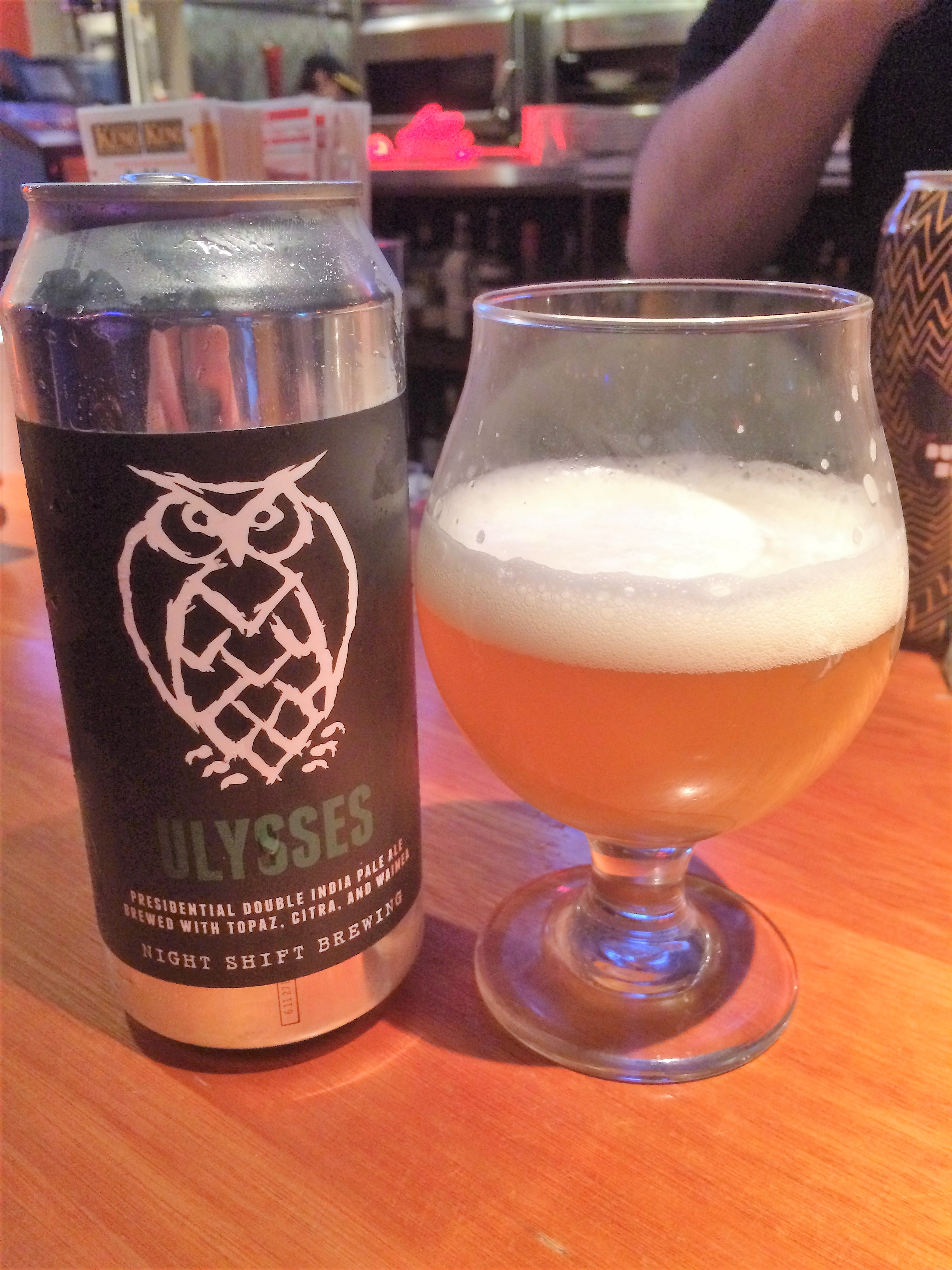 Night Shift Brewing ‘Presidential DIPA Ulysses’ Brews 'N' BBQ