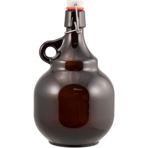 Amber Flip Top Palla Growler, 2L Brew Your Own Brew