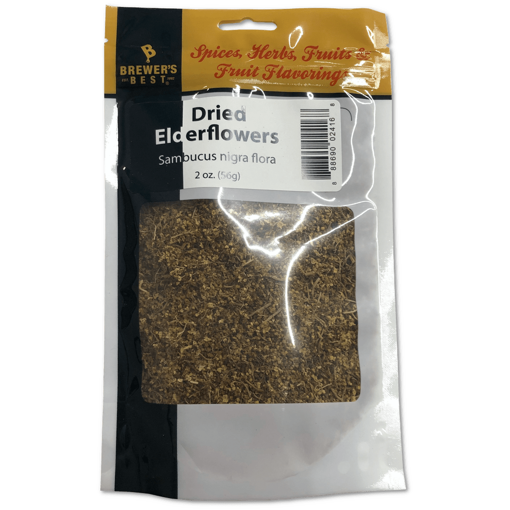 Dried Elderflowers, 2oz Brew Your Own Brew