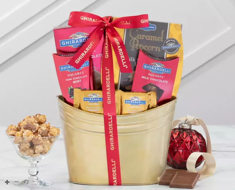 Ghirardelli Chocolate and More Gift Basket