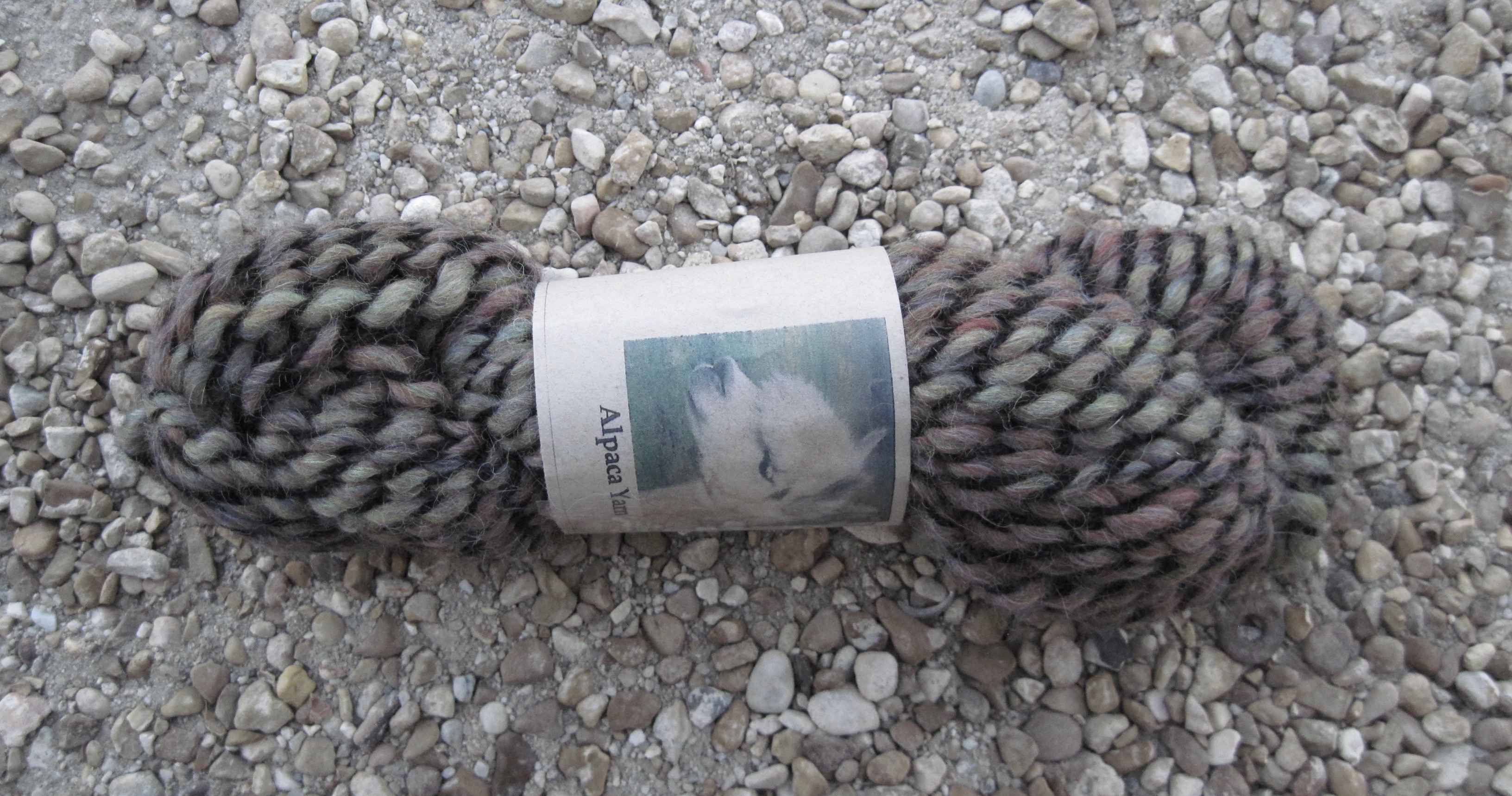 Vivian’s stained glass yarns Blue Ridge Fiberworks