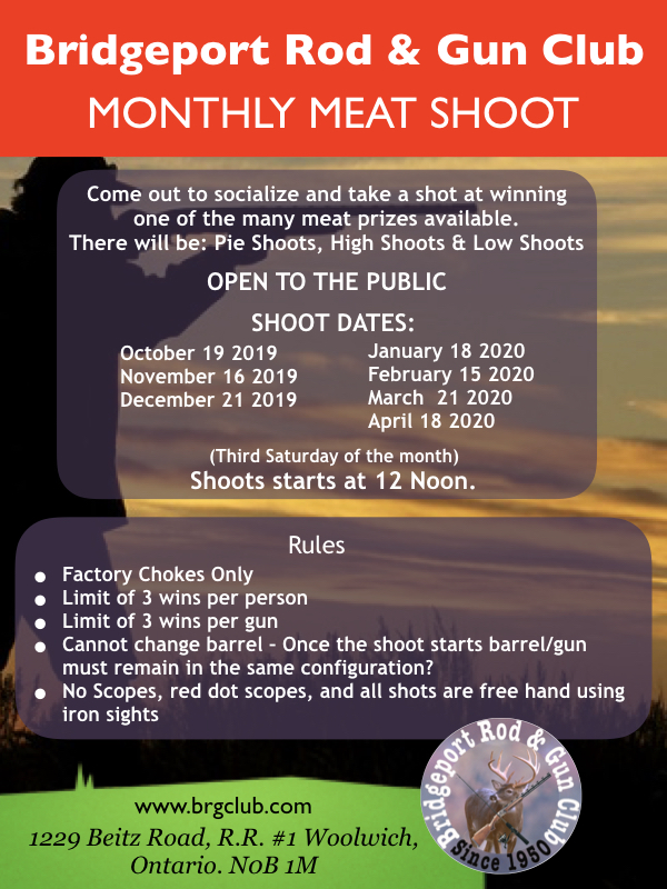 2019meatshoot.001 Bridgeport Rod & Gun