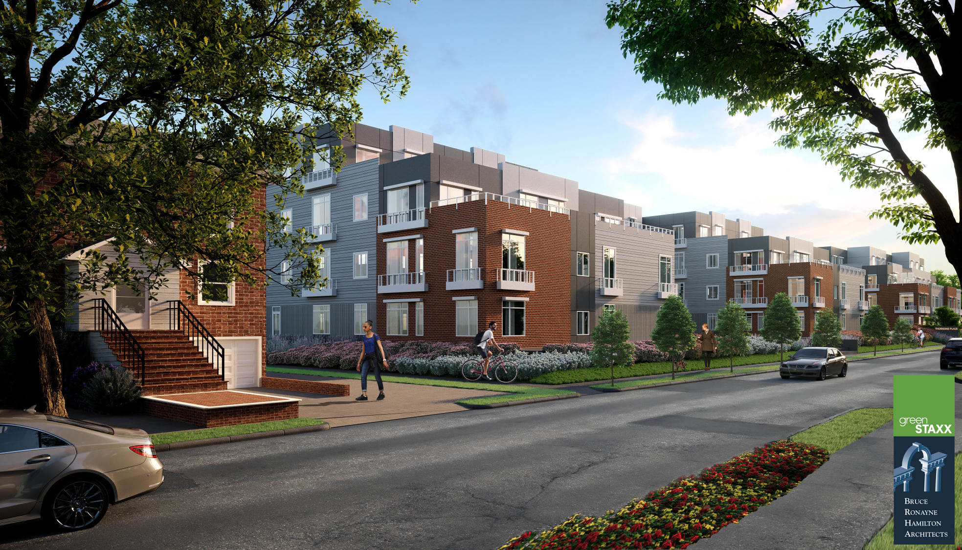 3D Rendering Senior Housing/Multifamily Apartments Bruce Hamilton