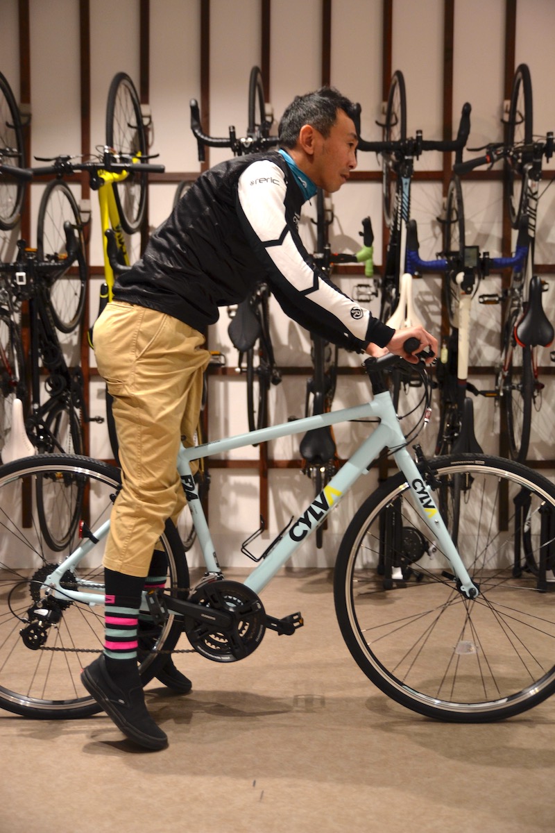 自転車の達人に「クロスバイク乗りのための適切なサドル高」について聞いてみた BRICHAN