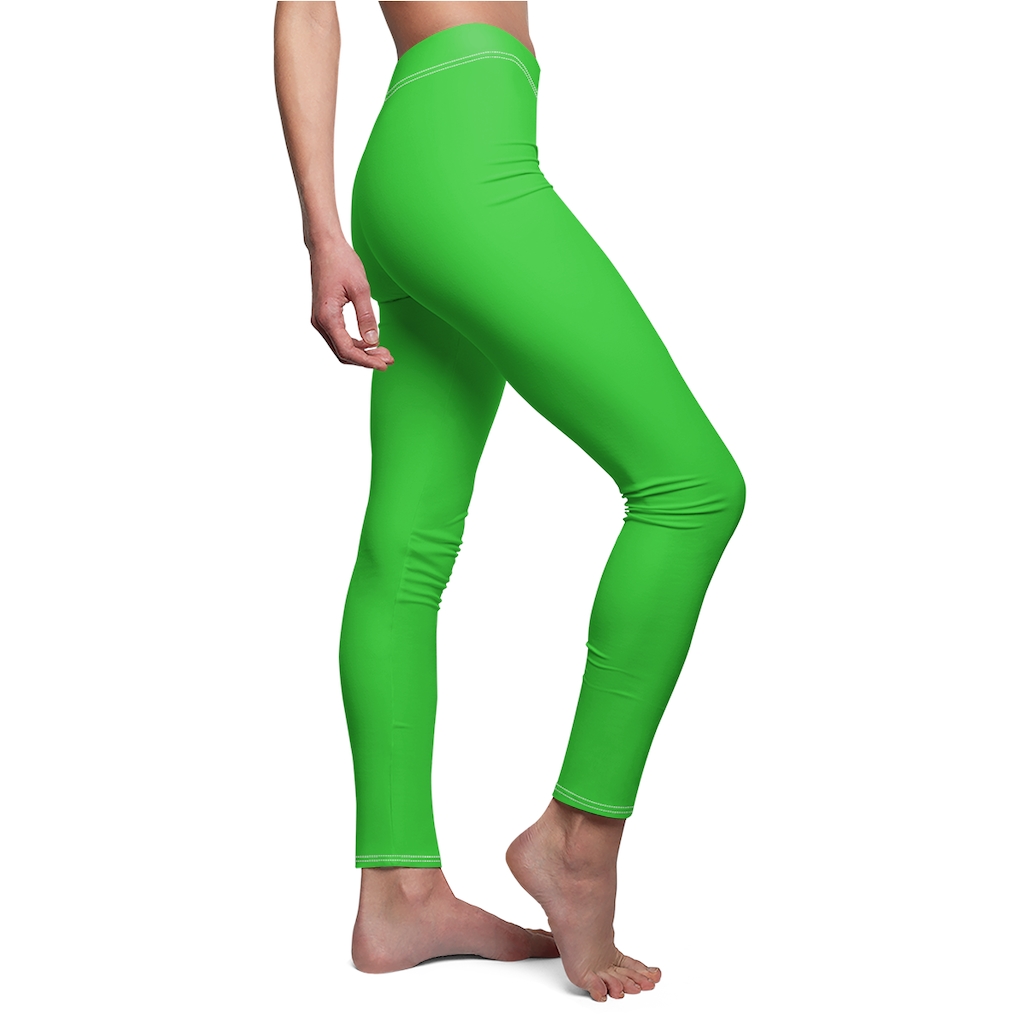 Lime Green Leggings Workout Yoga Pants Brian Bula!