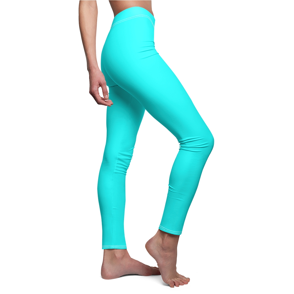 Aqua Leggings Workout Yoga Pants Brian Bula!