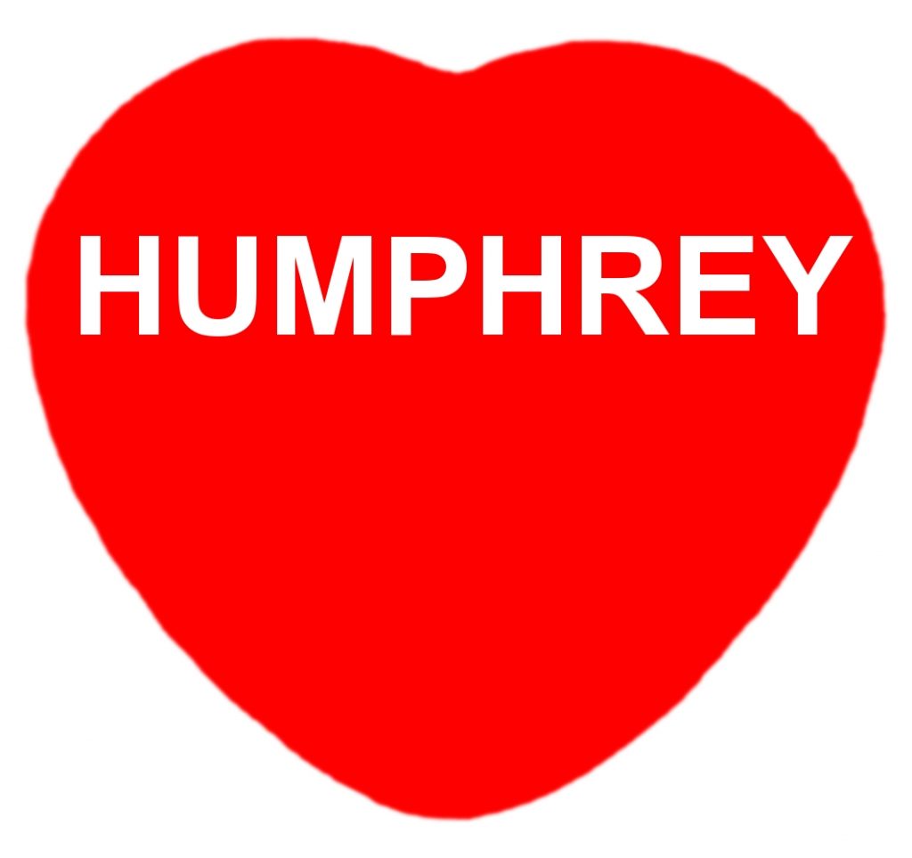 I Love Humphrey Fun Heart Shaped for Humphrey Family