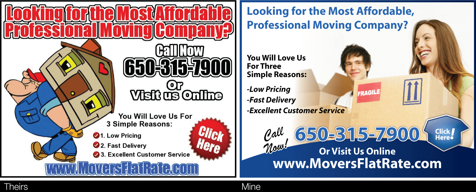 Movers Flat Rate Brian Isham Design