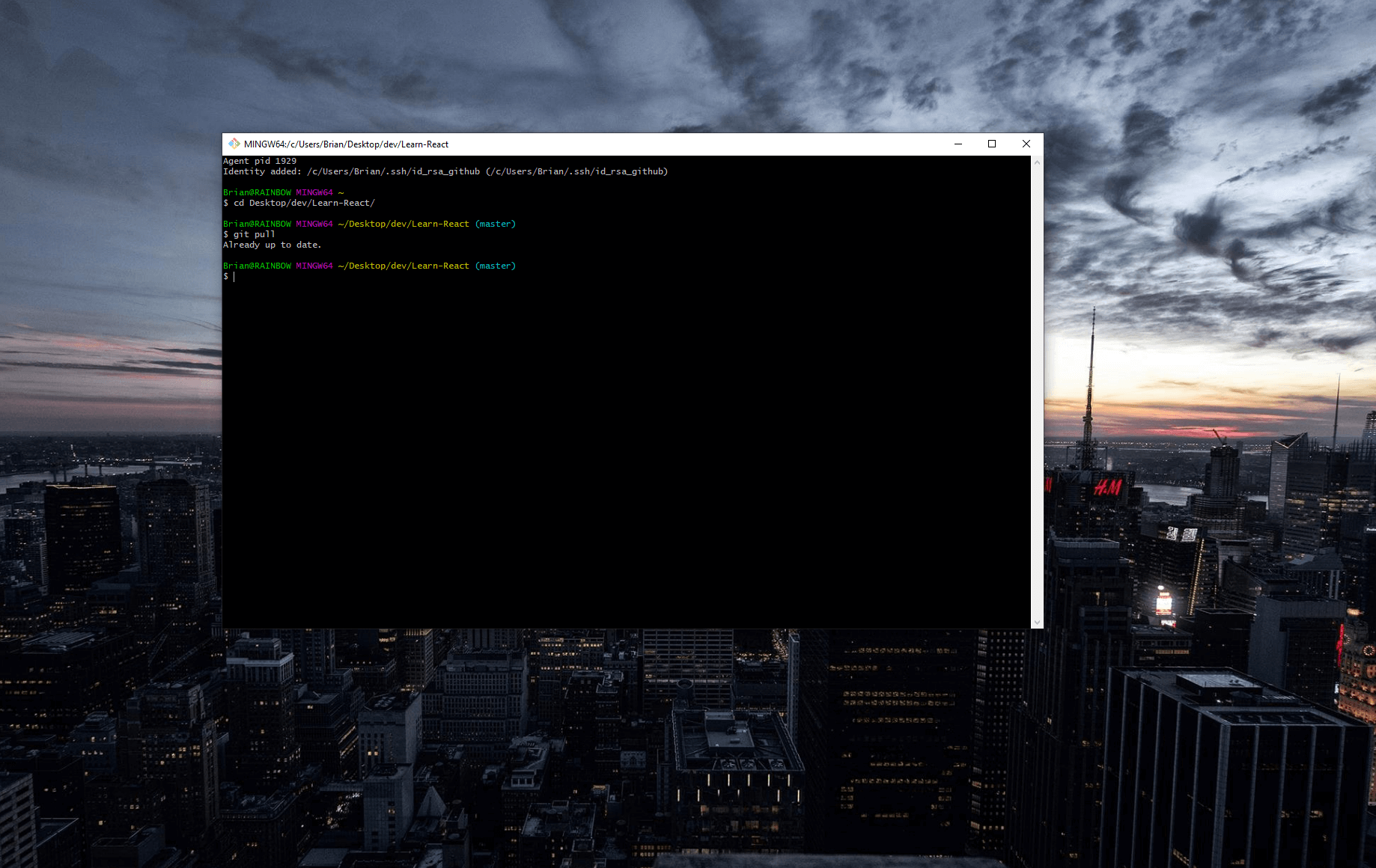Using Git with SSH on Windows