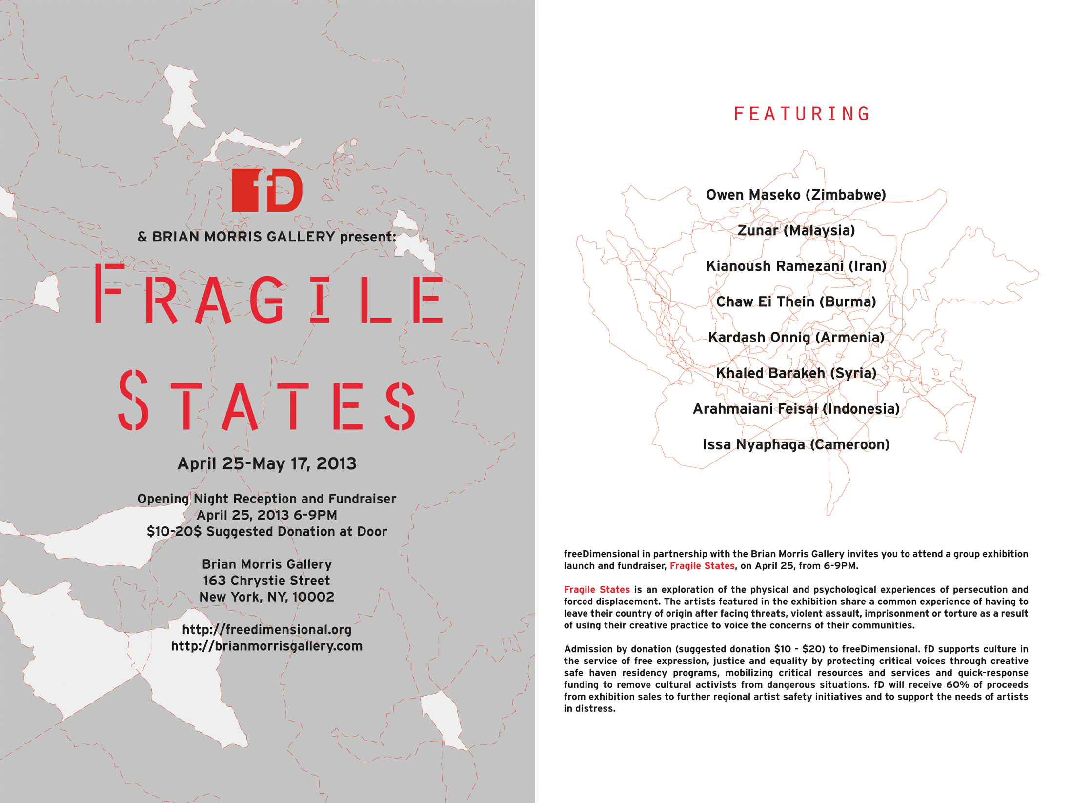 BRIAN MORRIS GALLERY 163 CHRYSTIE STREET NY, NY 10002