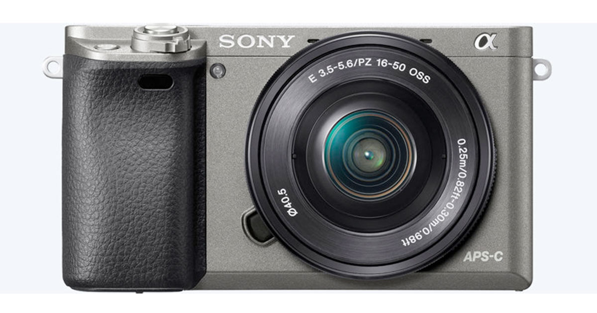 Sony Announces a6000 Graphite Gray Edition
