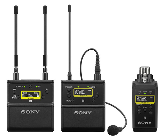 Sony Introduces UWPD Wireless Digital Audio Microphone System