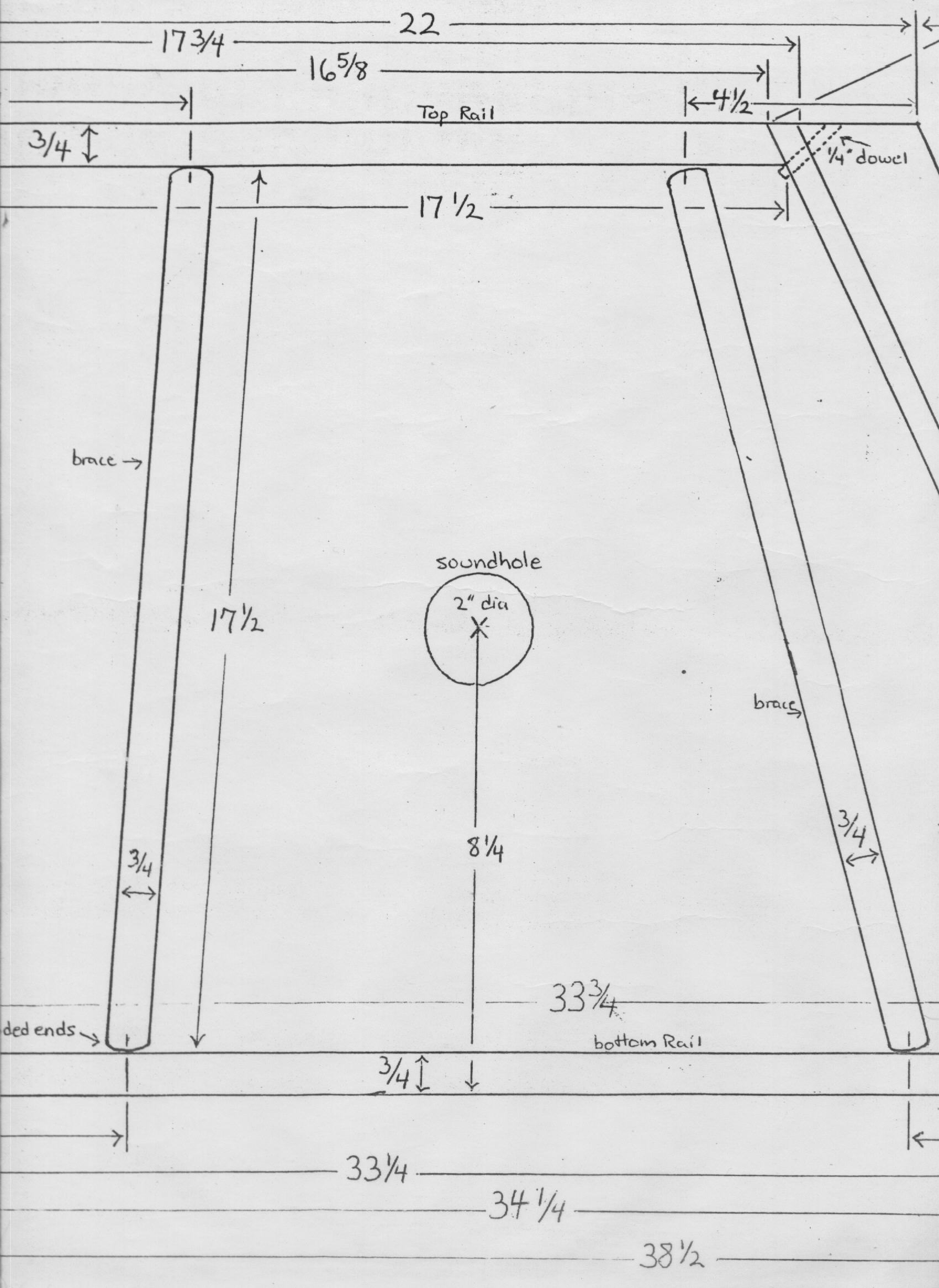 FOLKSINGER Acoustic Dulcimer Plans