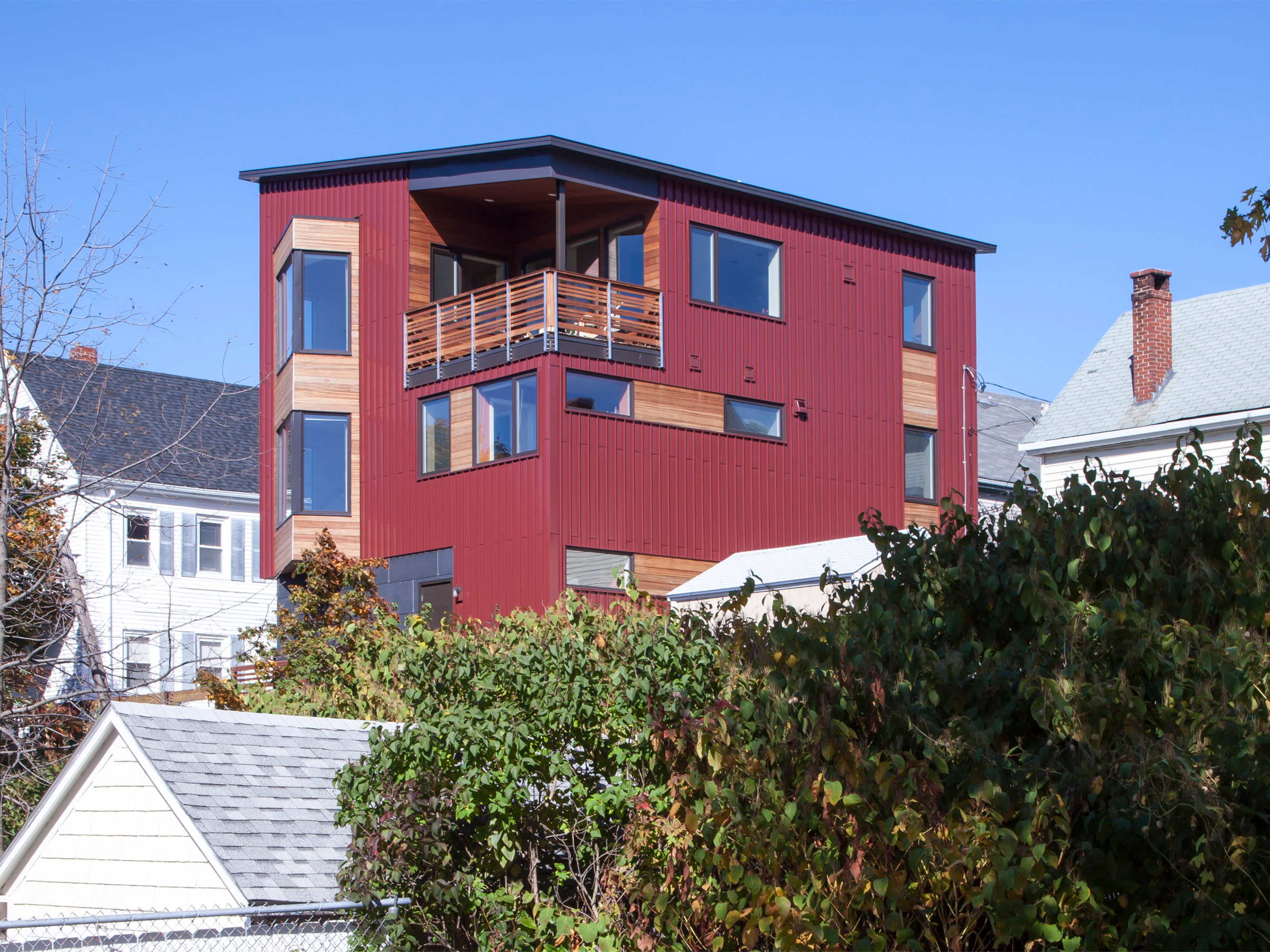 Munjoy Hill Modern ⋆ Net Zero Ready Urban Infill ⋆ BRIBURN Architecture