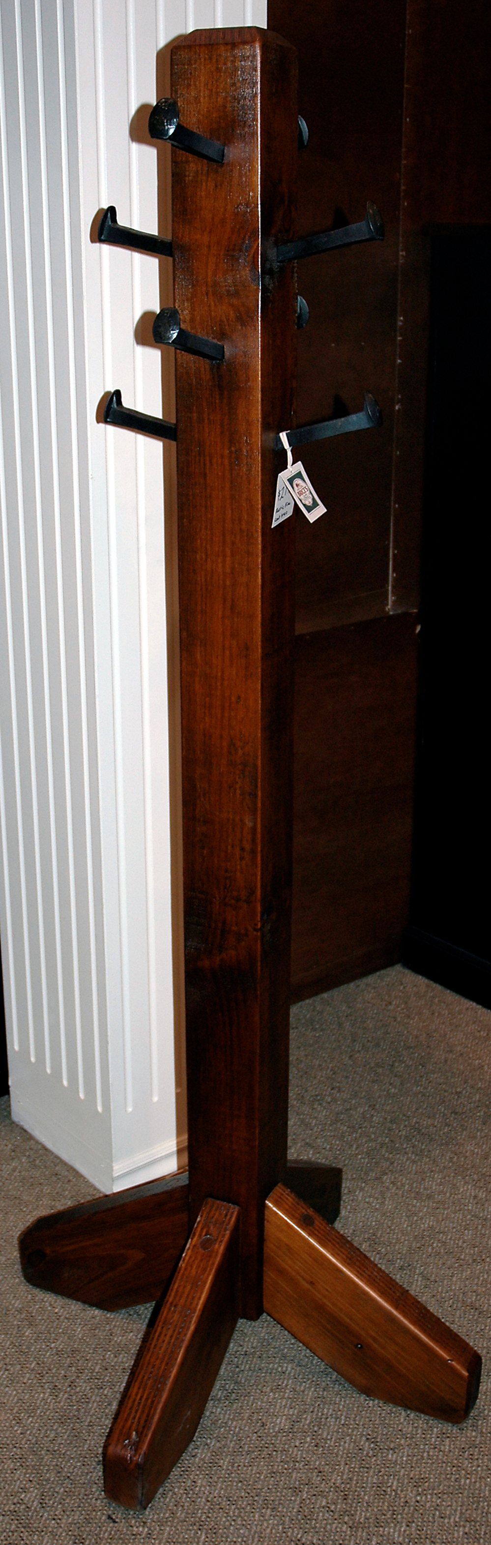 Railway Spike Coat Tree Brices Furniture