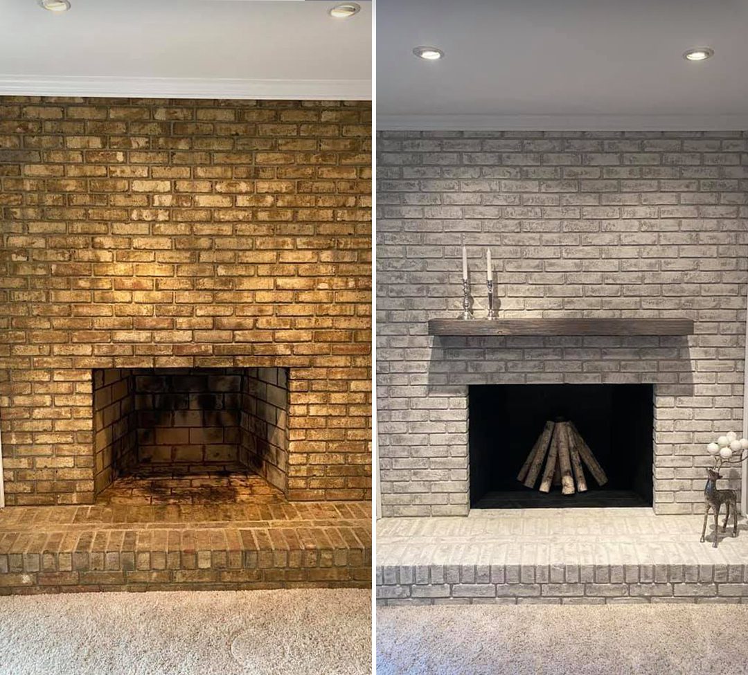 Brick Anew Fireplace I Am Chris