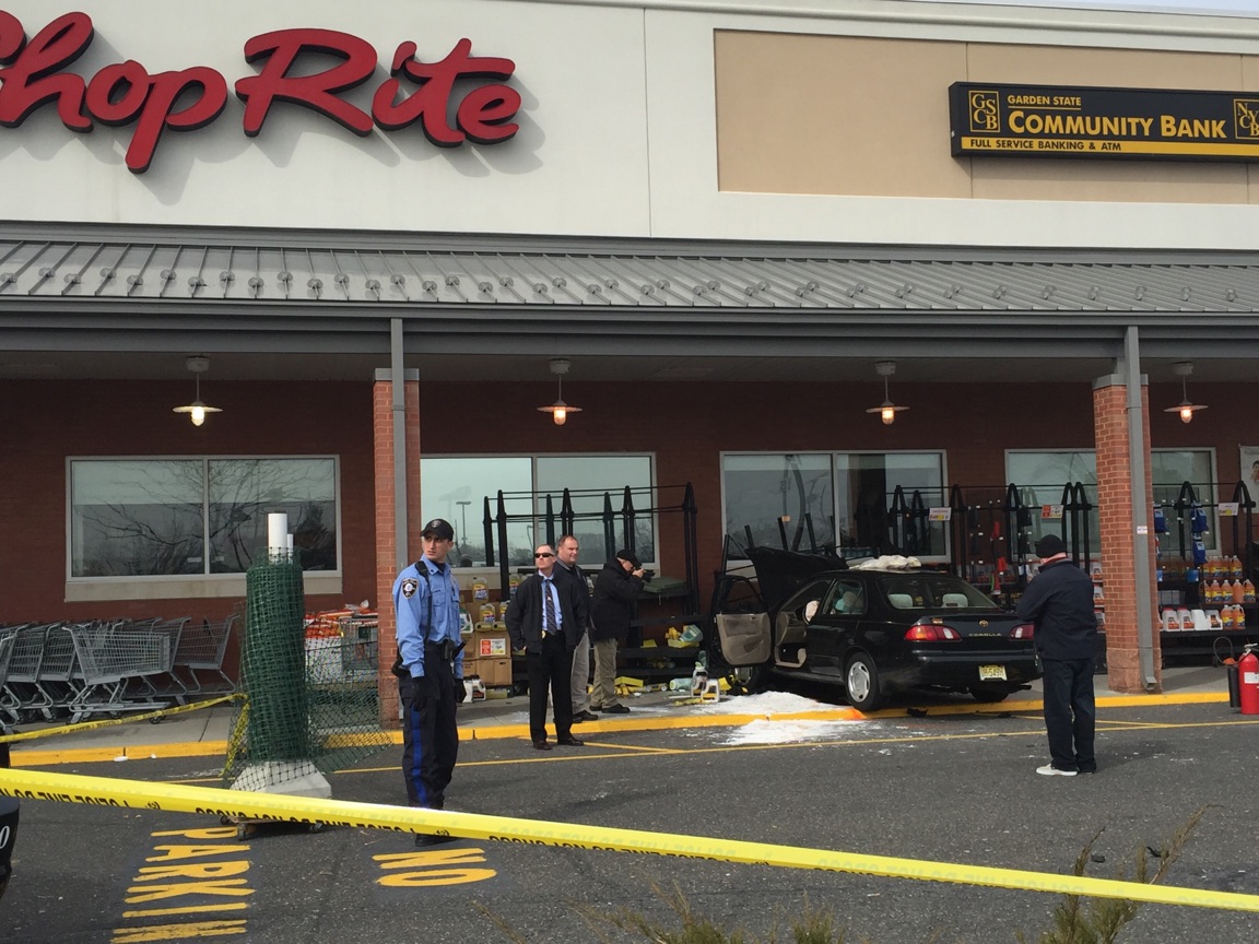 Car Crashes Into Brick ShopRite, Pedestrian Reportedly Hit Brick, NJ Shorebeat — News, Real