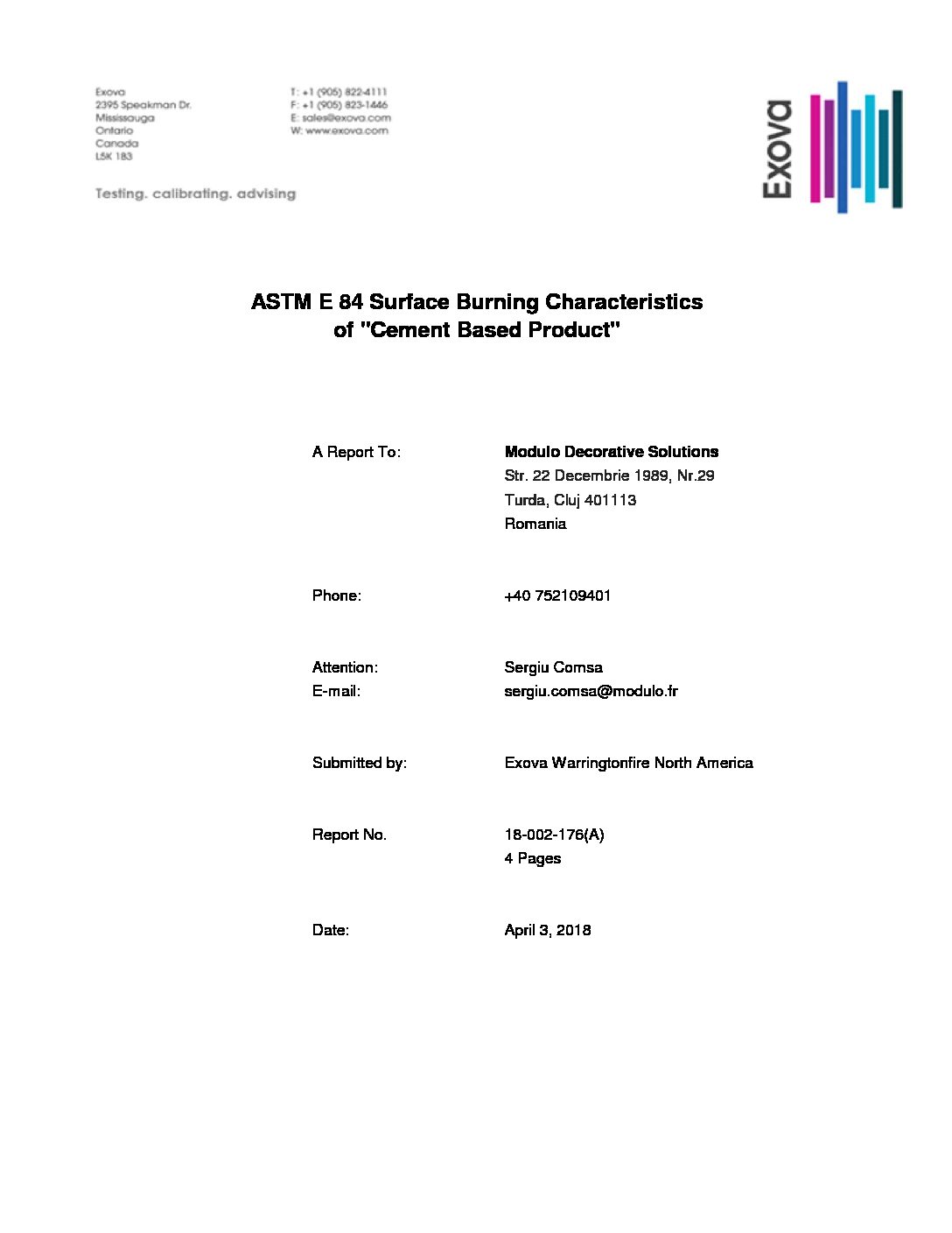 ASTM FIRE RATING FOR EXTERIOR Brick America