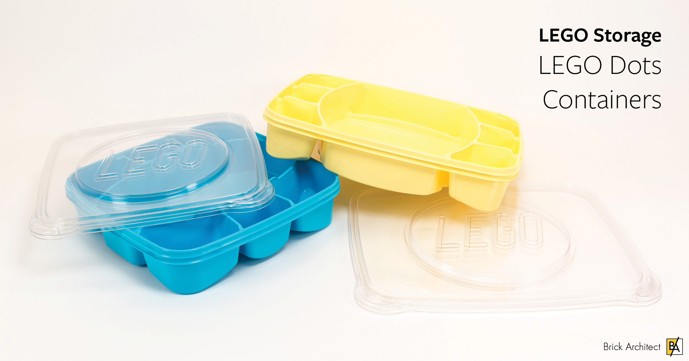 Review LEGO Dots Storage Container BRICK ARCHITECT