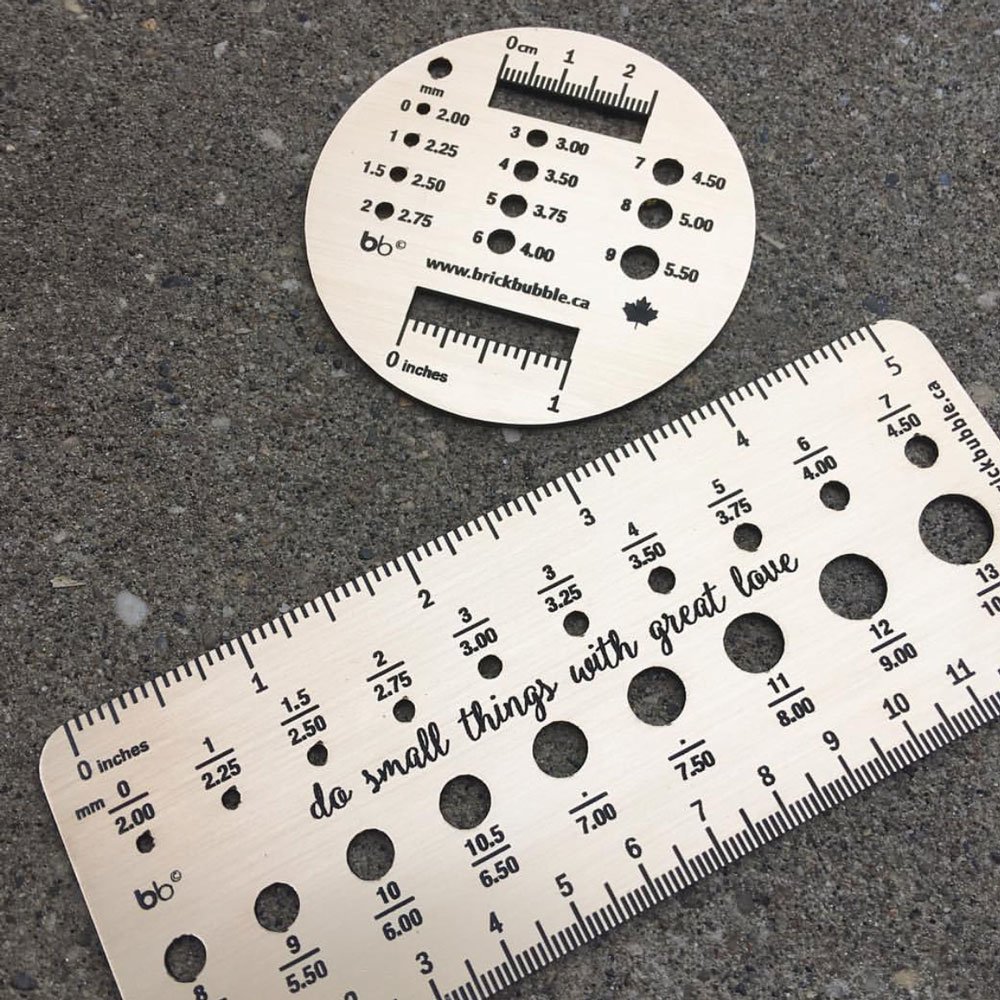 Needle Gauge - Brickbubble